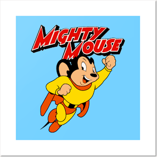 Mighty Mouse - Childhood Posters and Art